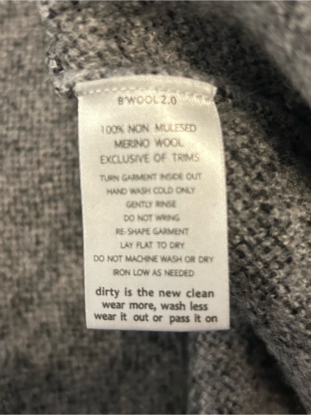 Toad & Co Merino Wool Heartfelt Hoodie open front sweater, size Medium. - Picture 3 of 7